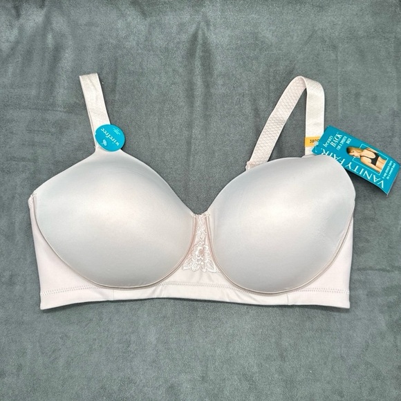 Vanity Fair Womens Beauty Back Full Figure Wirefree Bra
Sheer Quarts 38DD - Picture 1 of 8